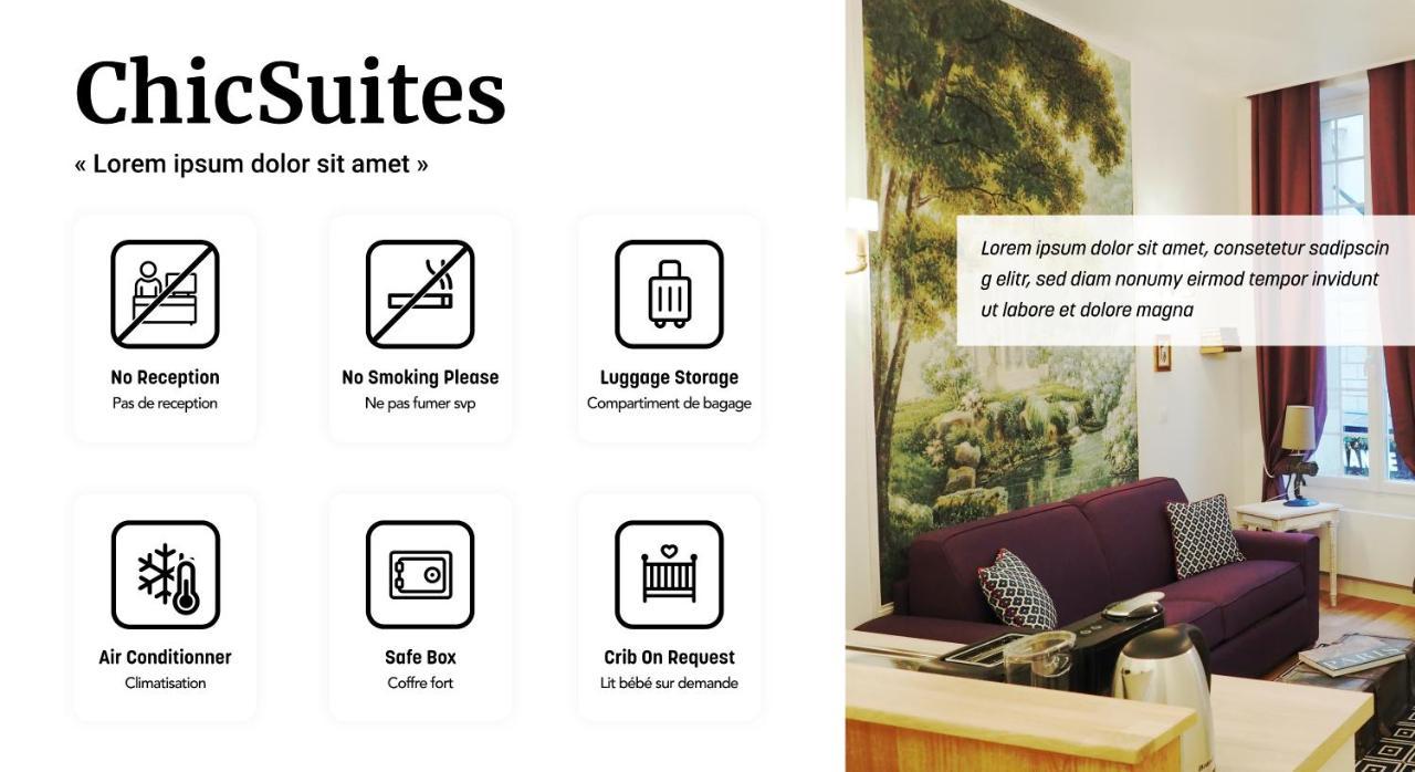 Louvre Opera Private Chicsuites Párizs Kültér fotó